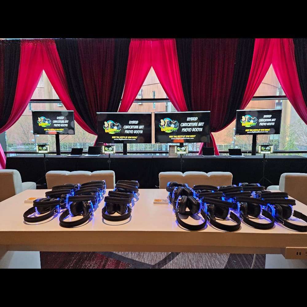 Digital Caricatures, DJ and Emcee Party Experience (Silent Disco) Image #0