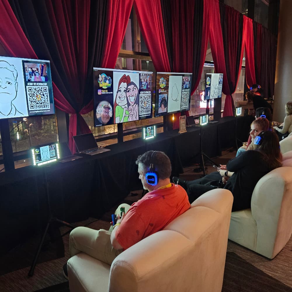 Digital Caricatures, DJ and Emcee Party Experience (Silent Disco) Image #3