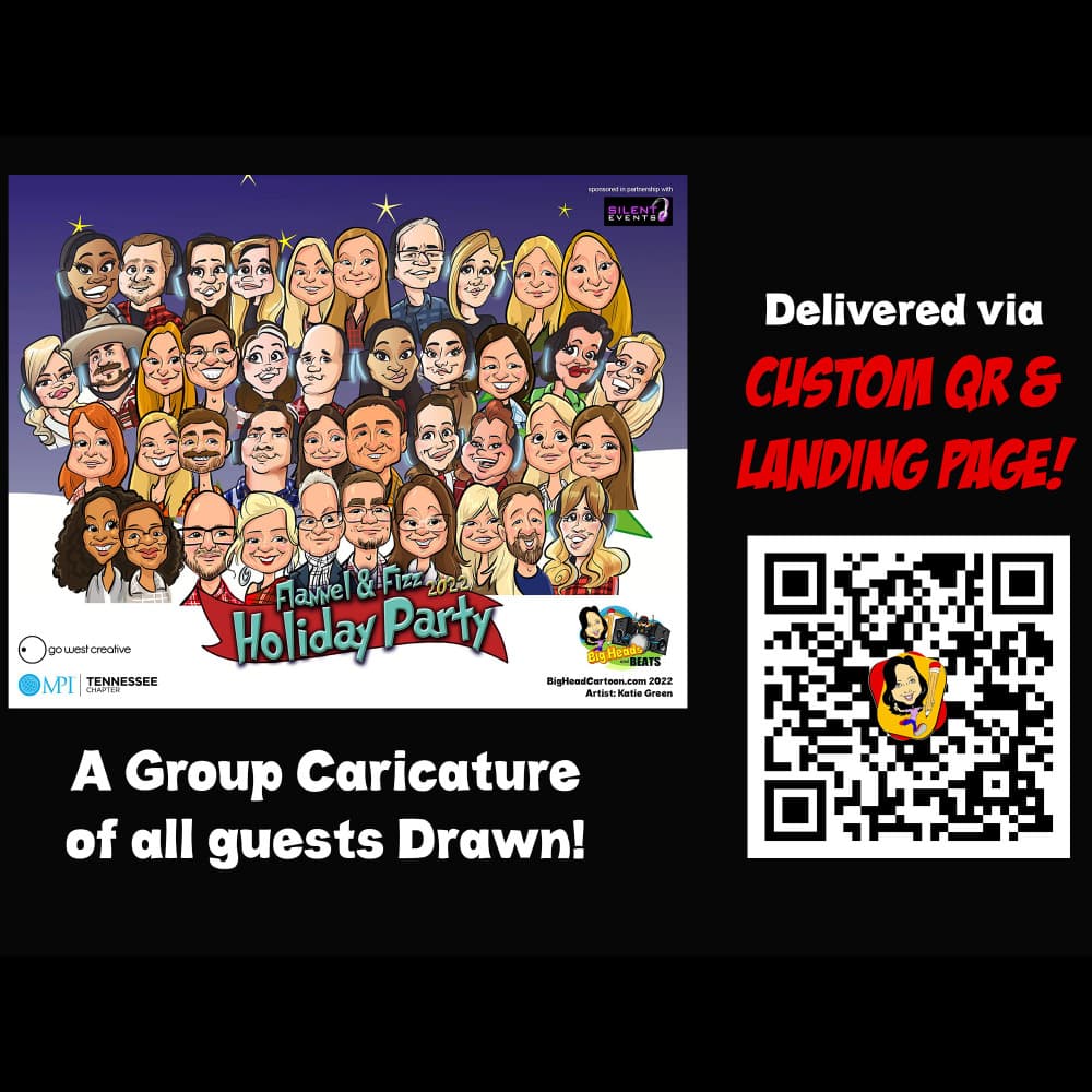 Digital Caricatures, DJ and Emcee Party Experience (Silent Disco) Image #7