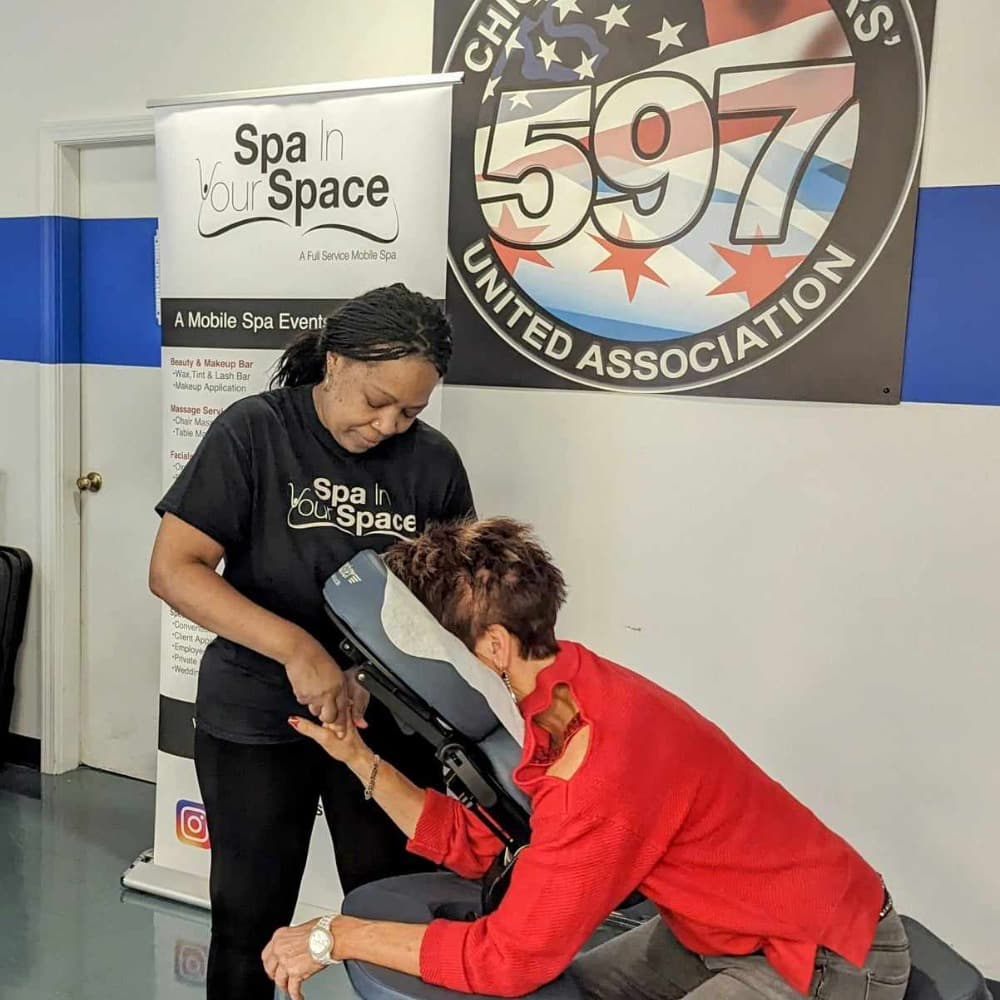 Spa In Your Space Mobile Spa, Inc. - Chair Massage Image #2