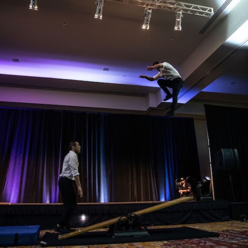 Teeterboard Acrobatic Show