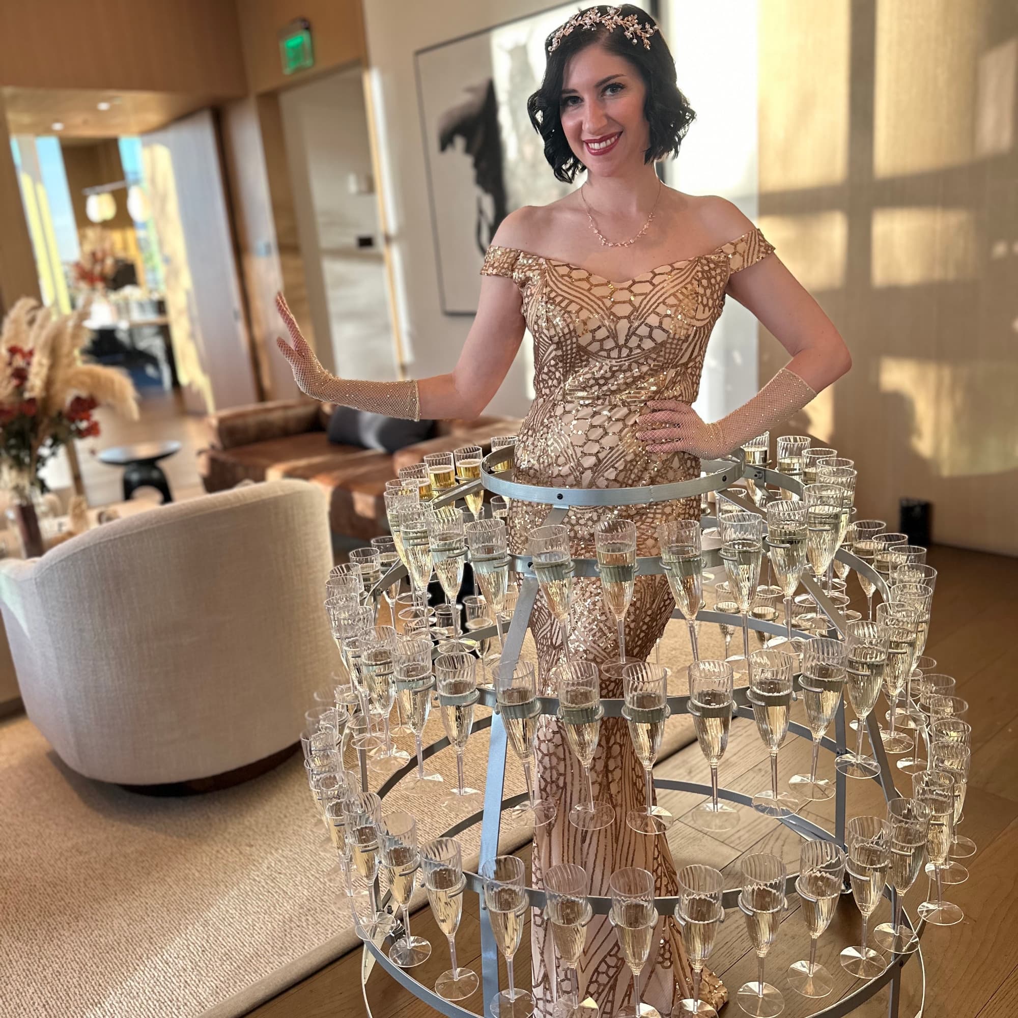 Melanie’s Champagne Skirts Image #7