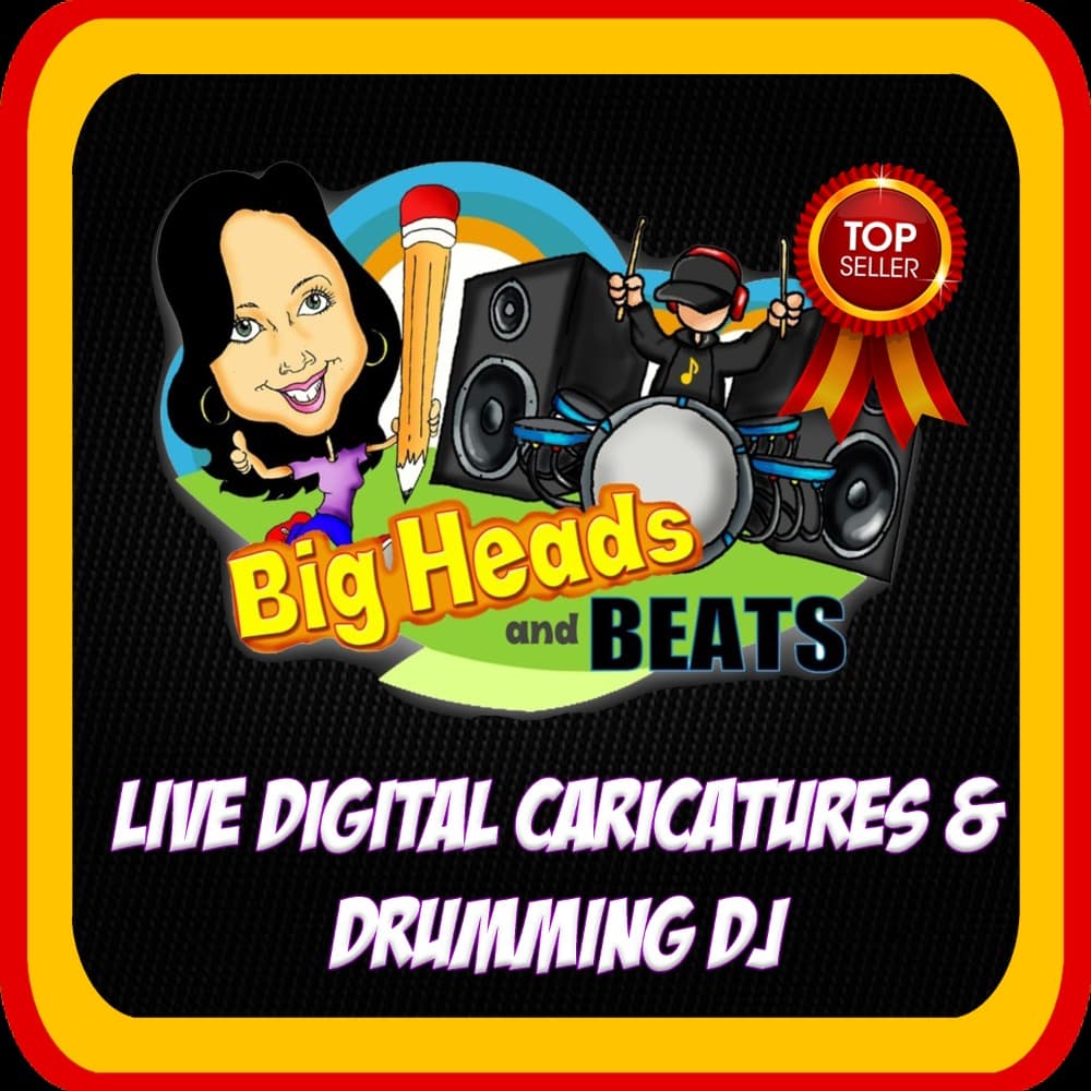 Big Heads and Beats Digital Caricature Booth Profile Picture