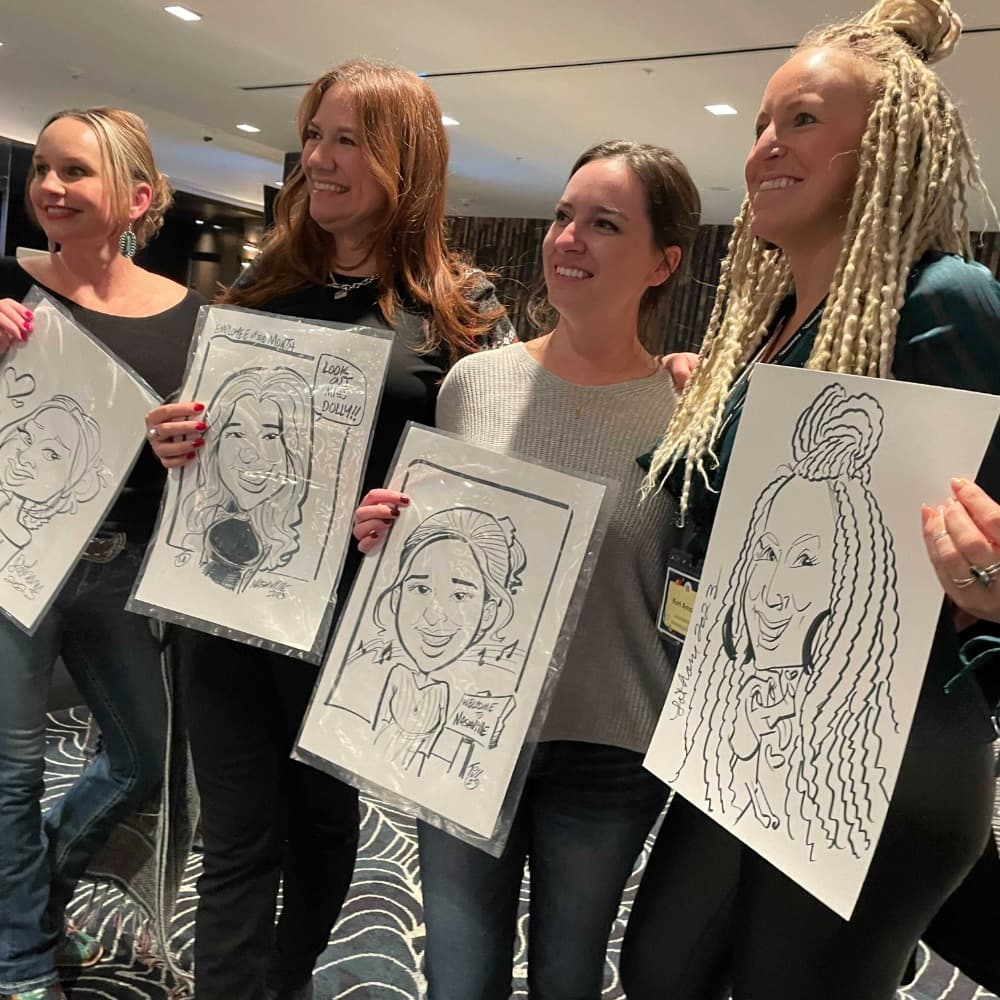 Traditional Caricature Artist Image #1