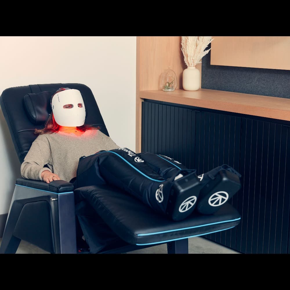 Spa In Your Space Mobile Spa, Inc. - LED Mask w/ Leg Recovery