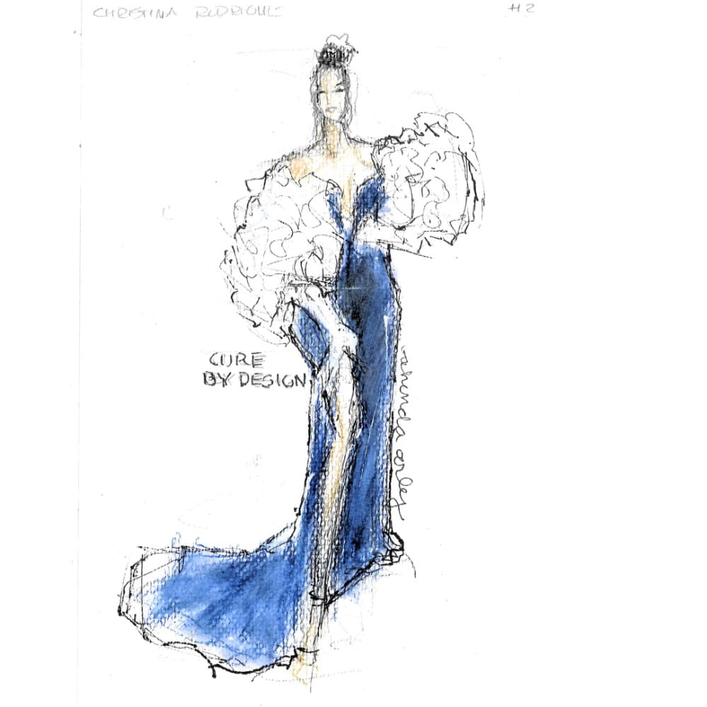 Color + Chaos Fashion Illustration by Rhonda Corley Image #4