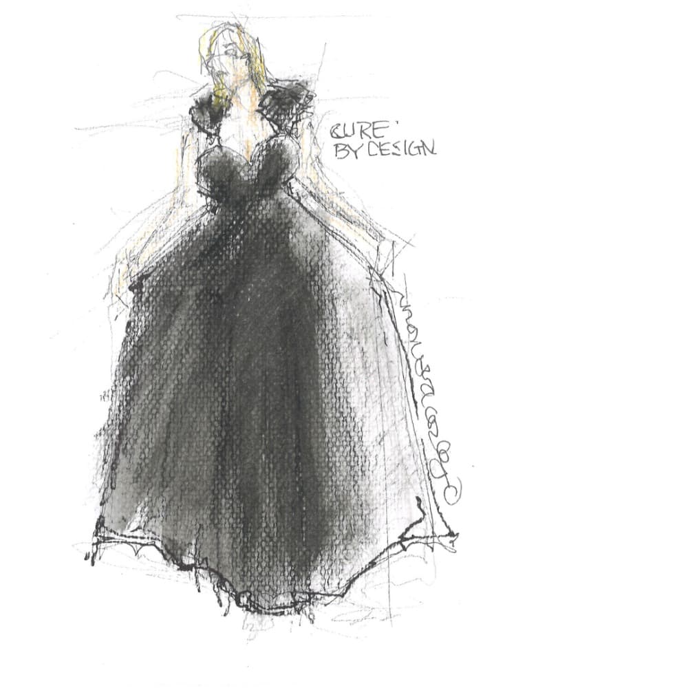 Color + Chaos Fashion Illustration by Rhonda Corley Image #5