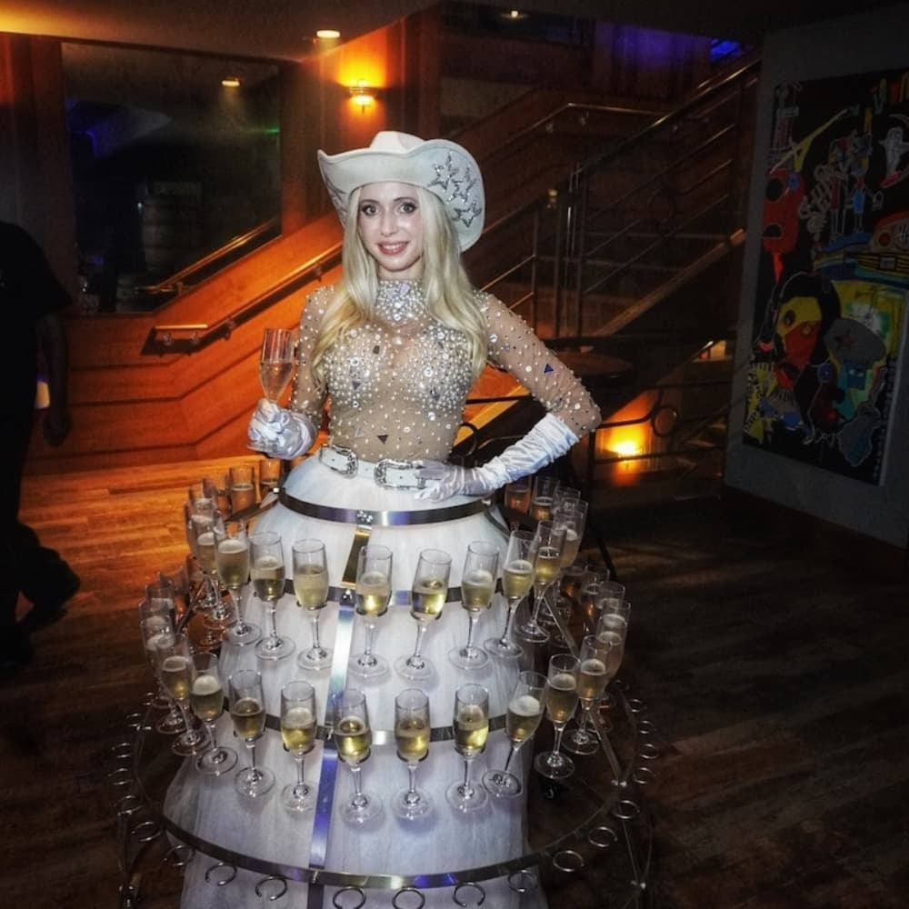 Strolling Champagne Skirt Image #1