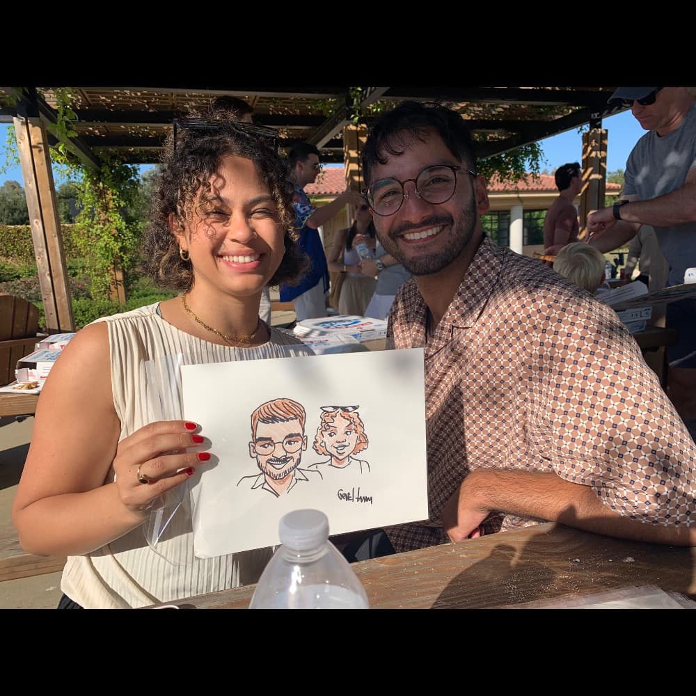 Gene Hamm Caricature/Portraits Image #1