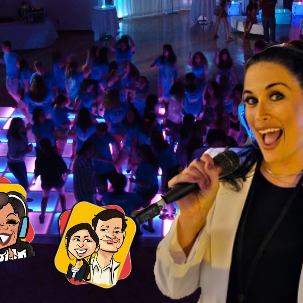 Digital Caricatures, DJ and Emcee Party Experience (Full Set Up: Sound + AV )