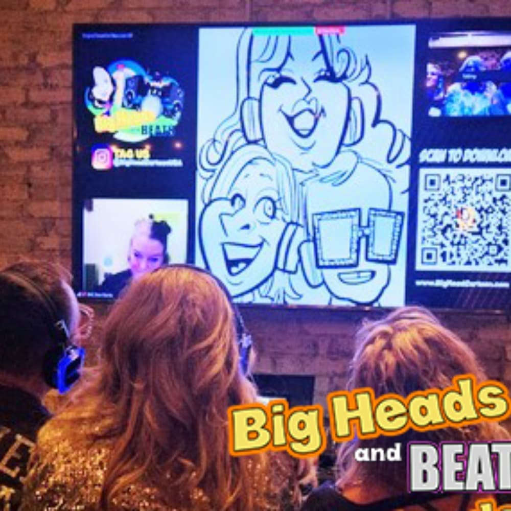 Digital Caricatures, DJ and Emcee Party Experience (Full Set Up: Sound + AV ) Image #1