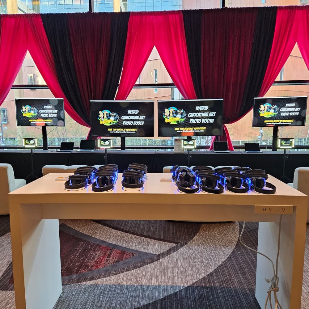 Digital Caricatures, DJ and Emcee Party Experience (Full Set Up: Sound + AV ) Image #2