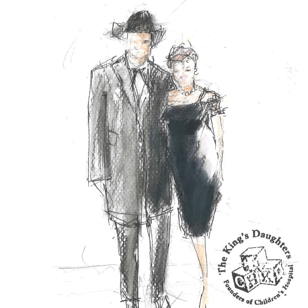 Color + Chaos Fashion Illustration by Rhonda Corley Image #5