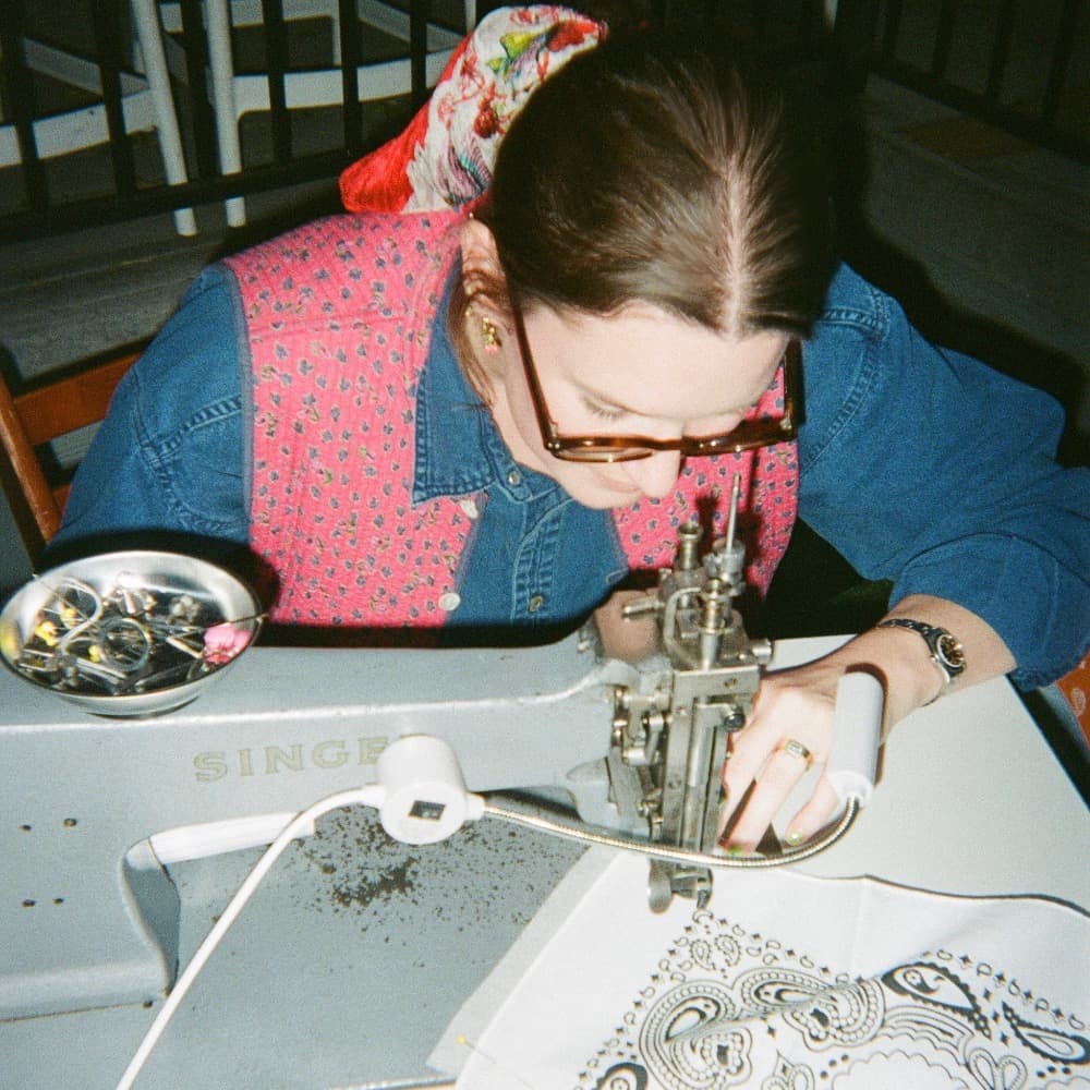 Double Vision Chainstitch Embroidery