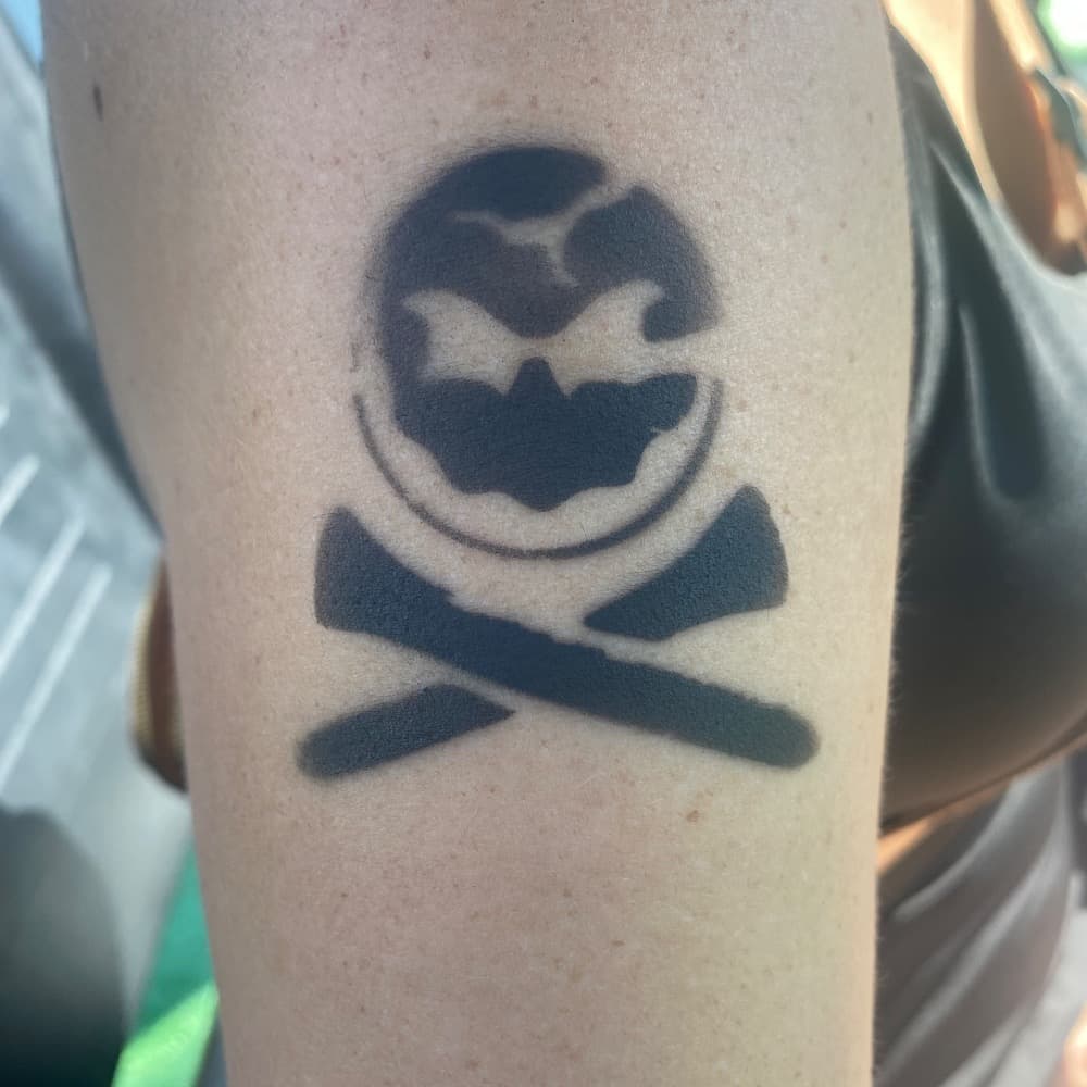 Temporary Airbrush Tattoo Activation Image #4