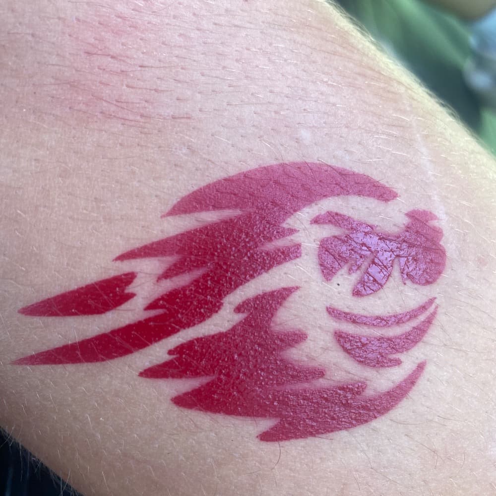 Temporary Airbrush Tattoo Activation Image #5