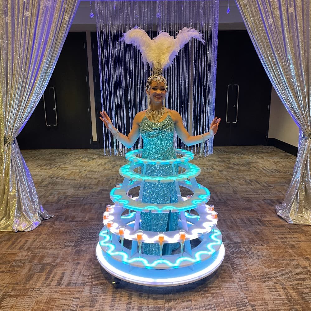 Strolling Champagne and Catering Enhancements
