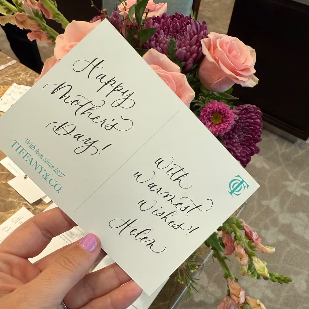 AmandaScripts Calligraphy | Live Event Artist Image #5