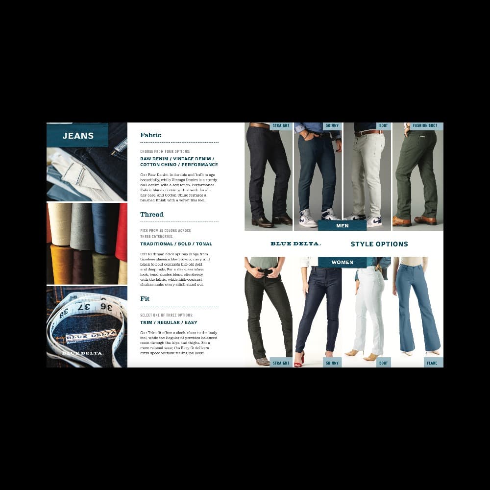 Blue Delta Jeans Image #1