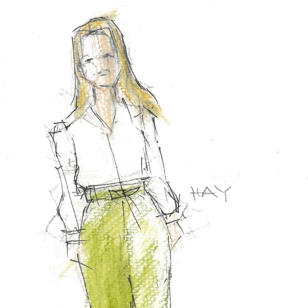 Color + Chaos Fashion Illustration by Rhonda Corley Image #4