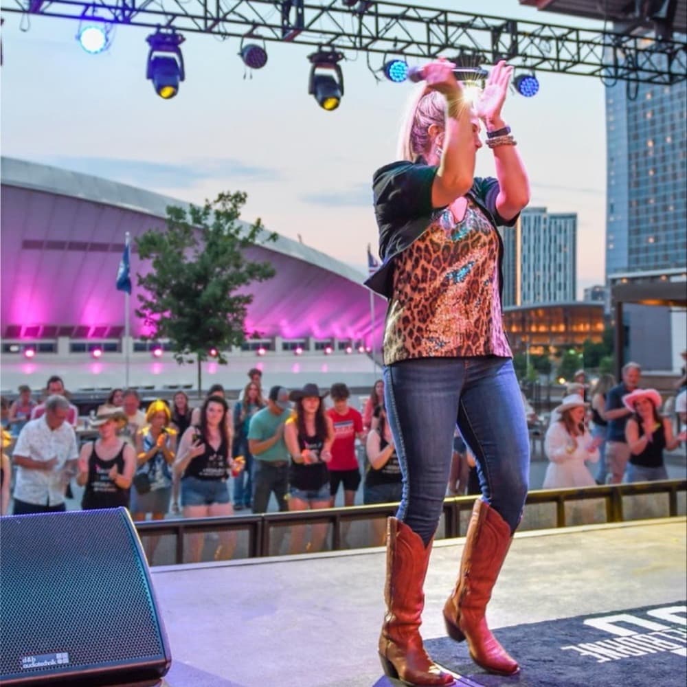 Dallas, TX  Line Dance Instructors byJenny Cain Productions