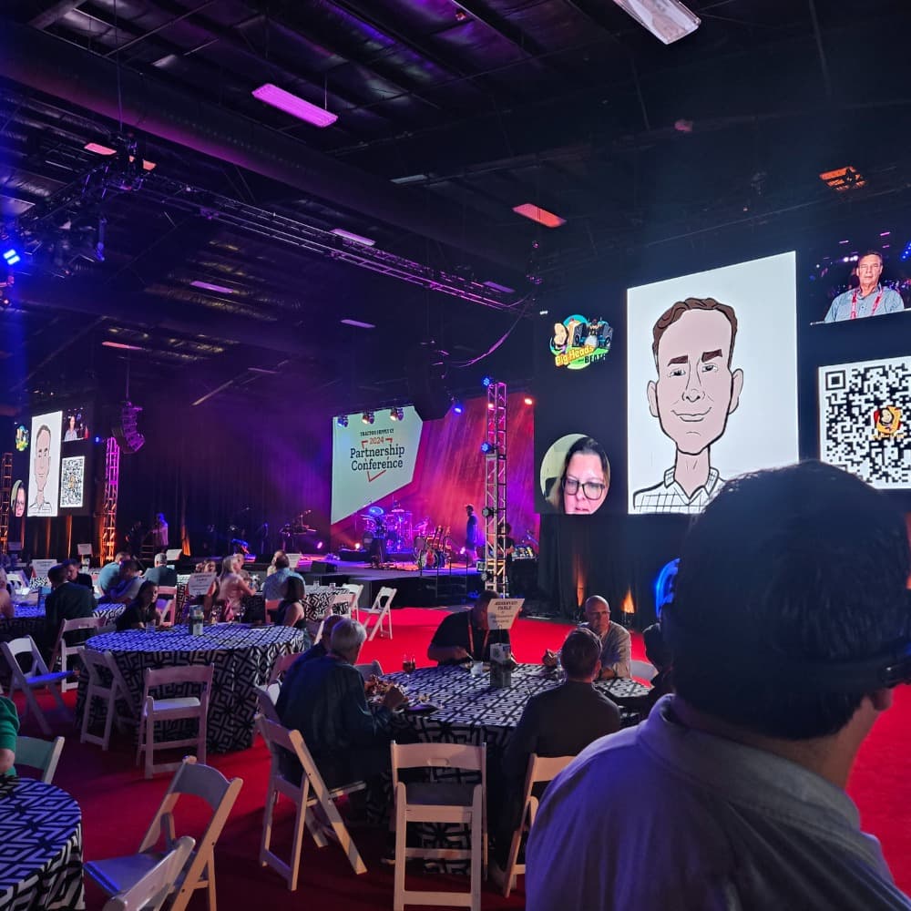 Digital Caricatures, DJ and Emcee Party Experience (Full Set Up: Sound + AV ) Image #3