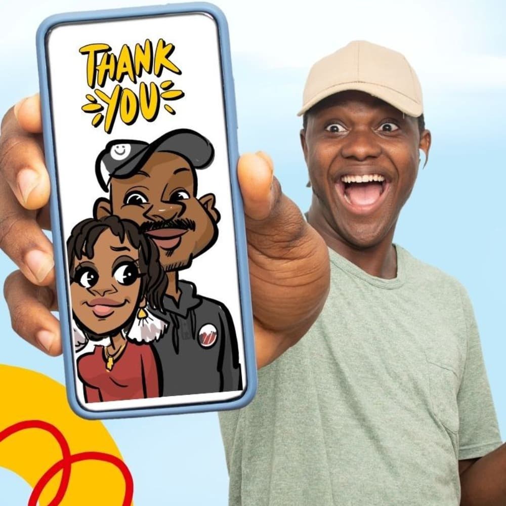 Big Heads and Beats Digital Caricature Booth Image #4