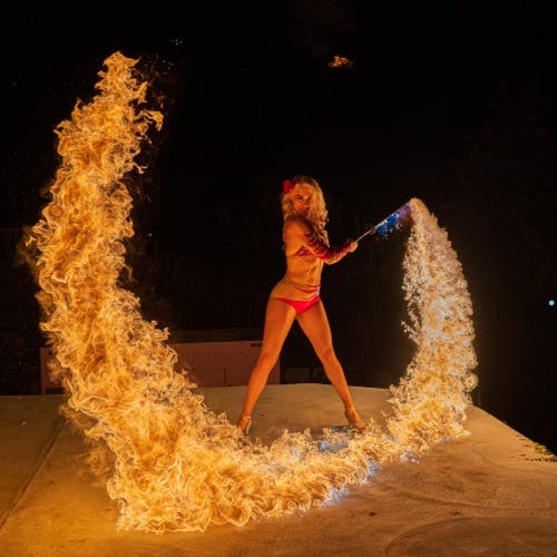 Grace Good-  Fire and Pyrotechnic Performer