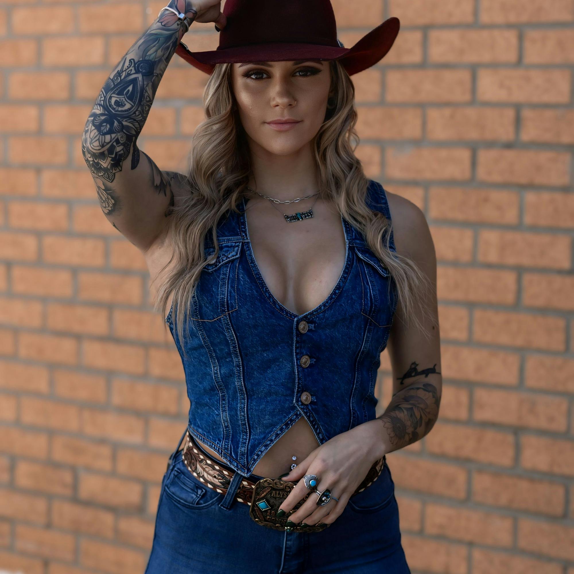 Glam Cowboy and Cowgirl Models Image #25