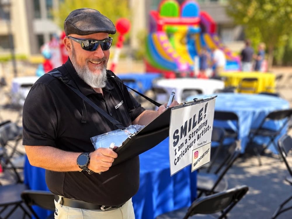 Strolling Caricature Artist
